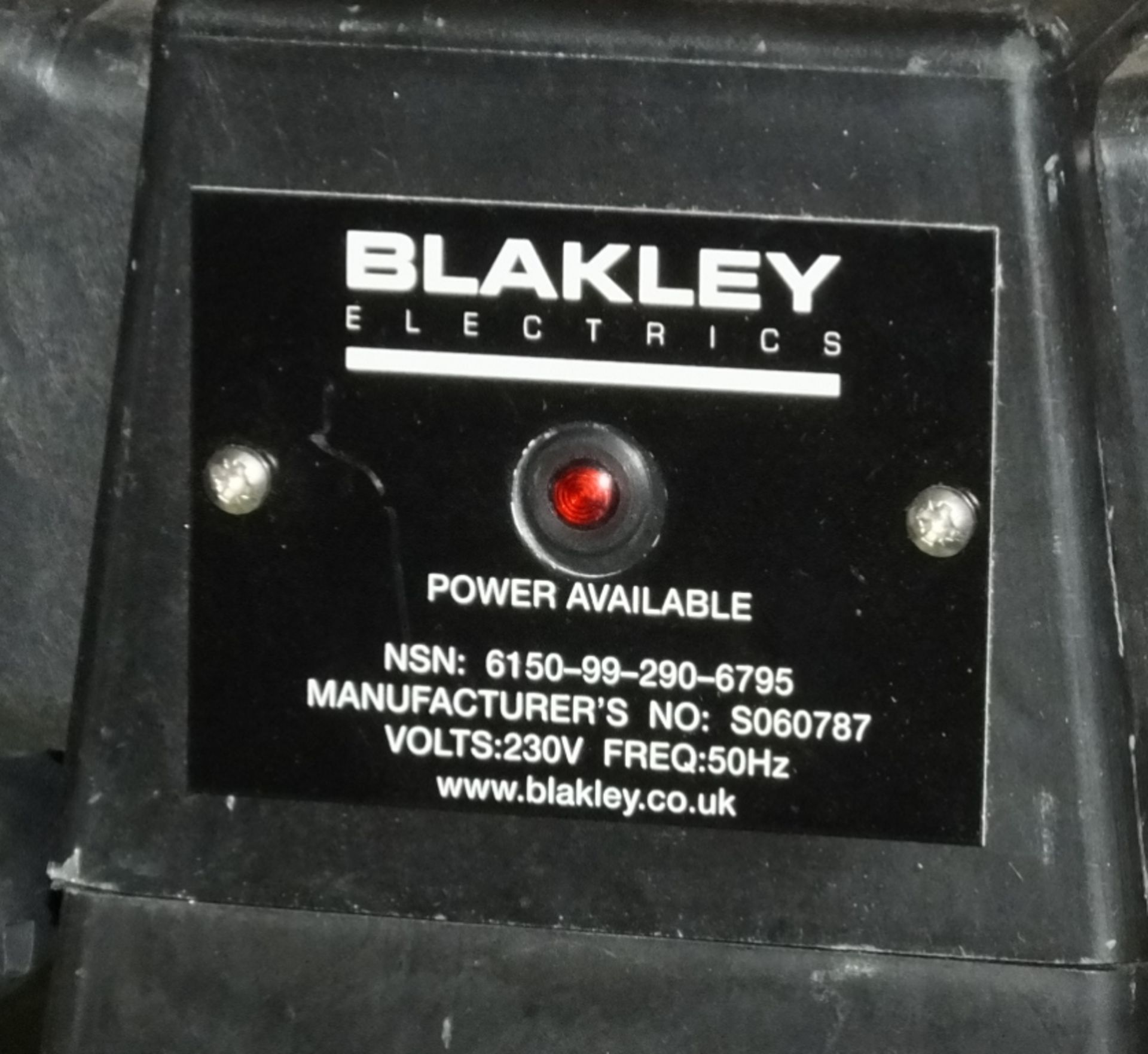 4x Blakley outdoor 230V portable junction boxes - Image 2 of 3