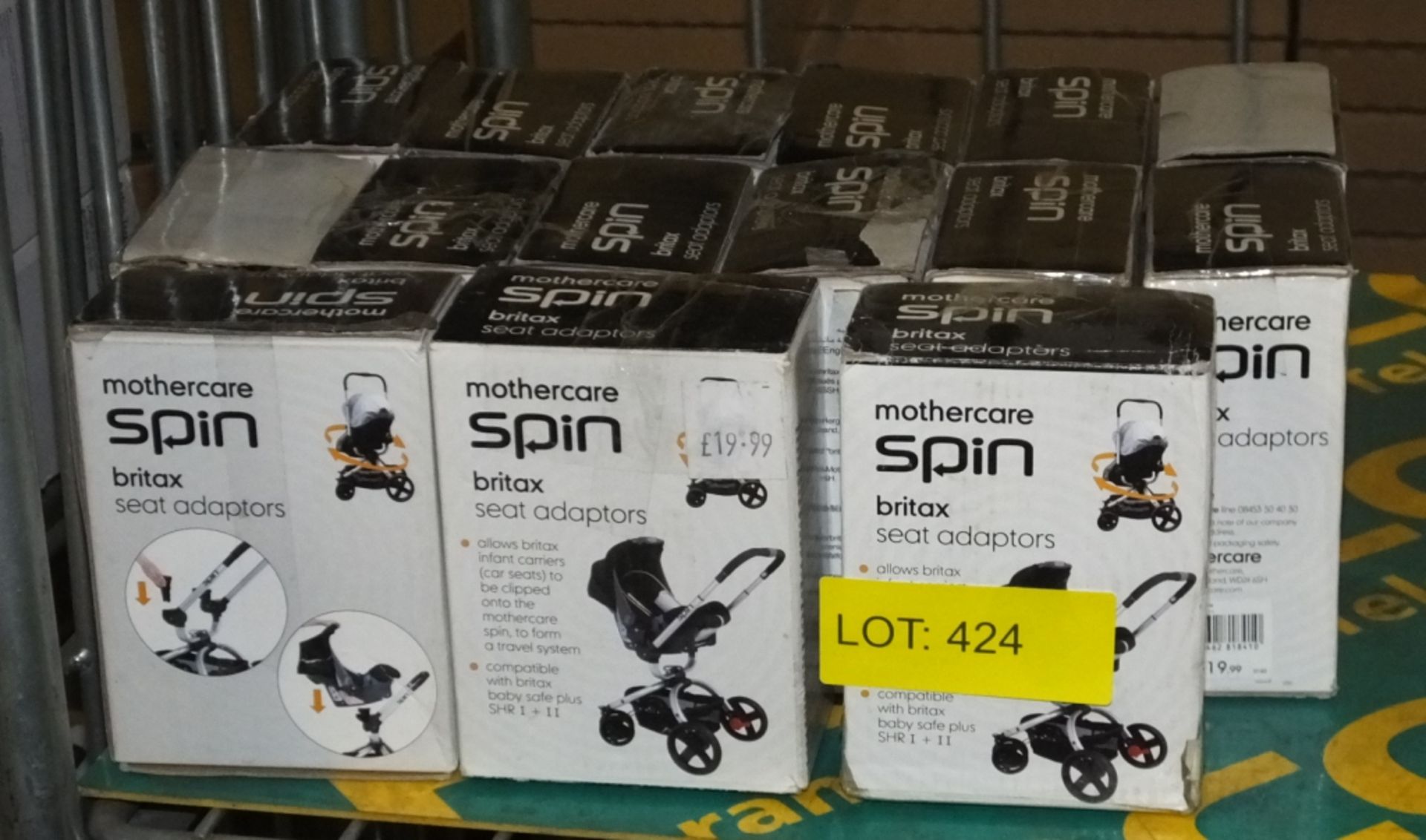 27x Mothercare Spin Britax Seat Adapters - Image 2 of 3