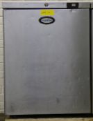 Foster HR150 Under Counter Stainless Steel Refrigerator, +1 - +4°C Left hand Open 150L