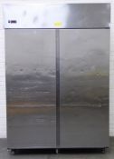 Foster Pro 1350HT Double Door Upright Stainless Steel Rerigerator +1 - +4,°C 1350L