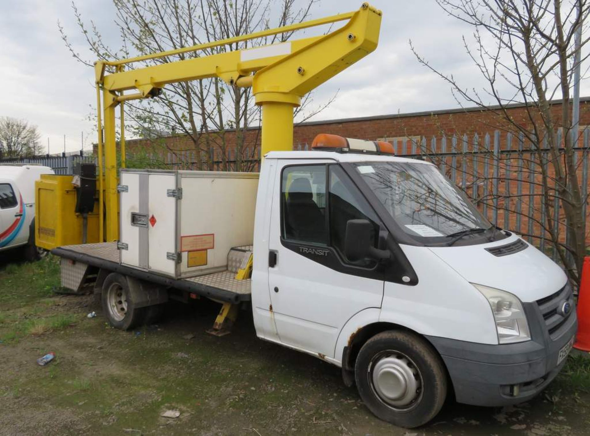 2009 (59) Ford Transit T350M Truck Mounted Cherry Picker Platform - FX59 WNC