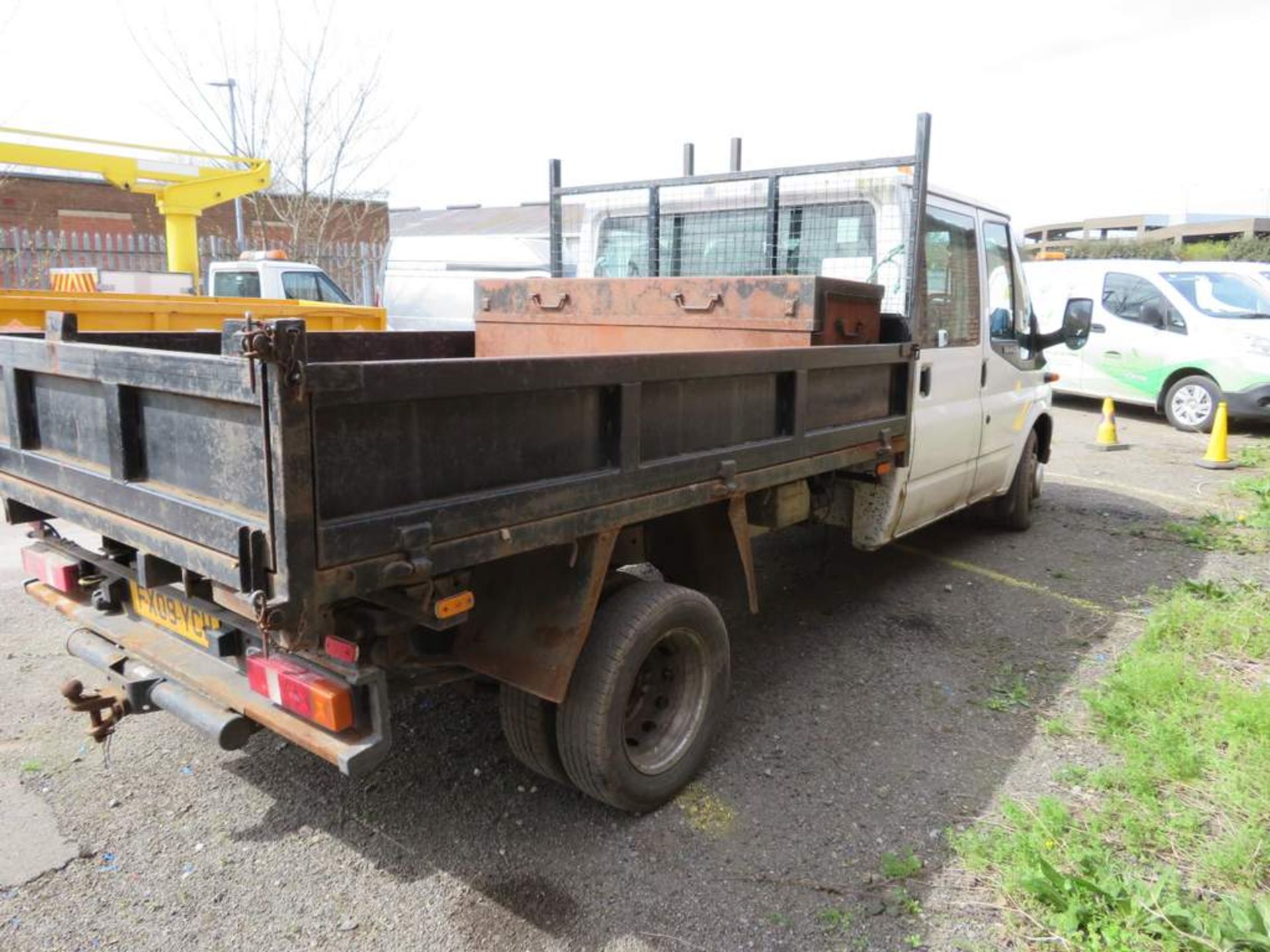 2009 Ford Transit T350L Double Cab Tipper - FX09 YCH - Image 5 of 22