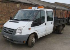 2009 Ford Transit T350L Double Cab Tipper - FX09 YDP