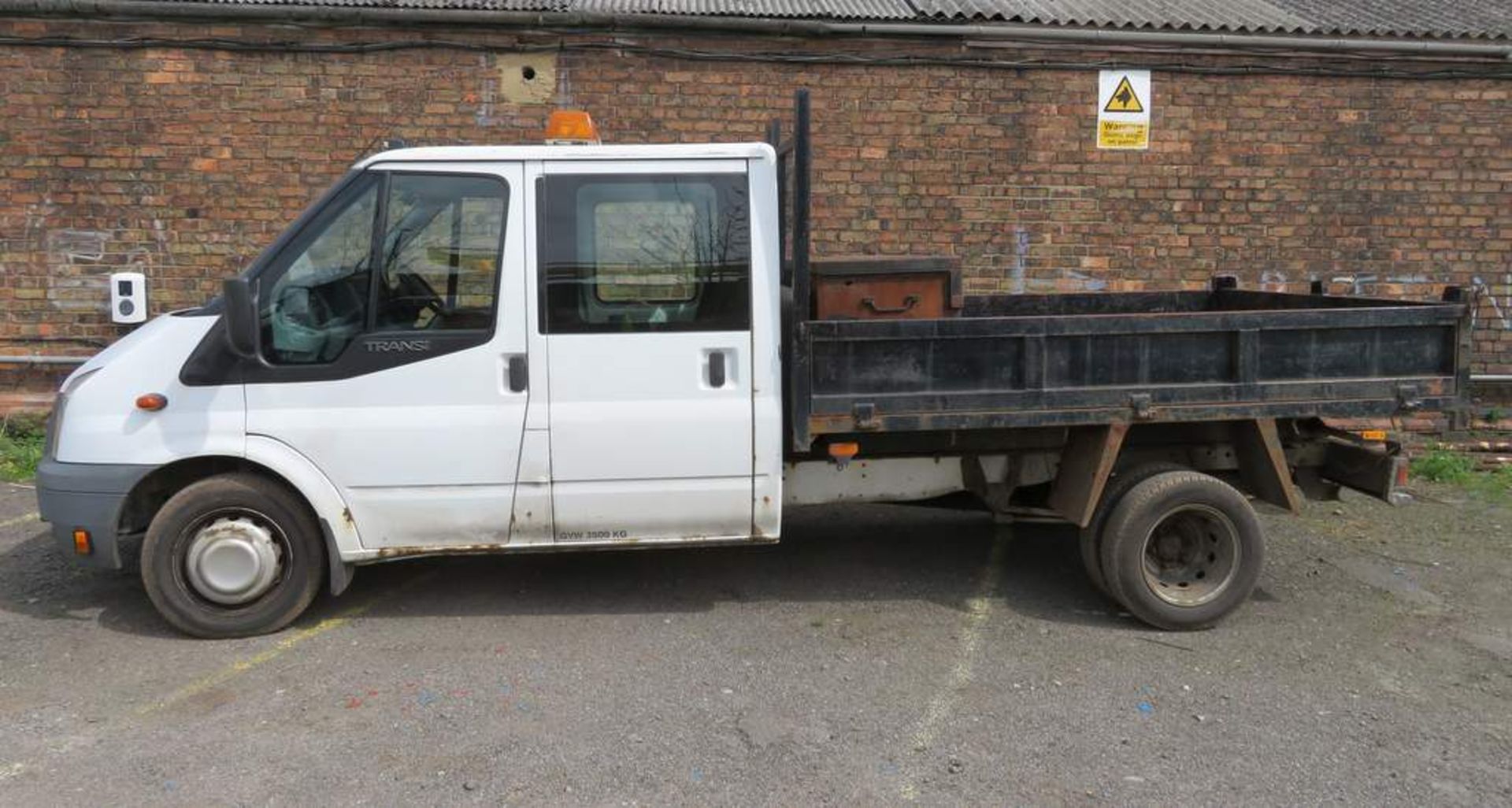 2009 Ford Transit T350L Double Cab Tipper - FX09 YCH - Image 2 of 22