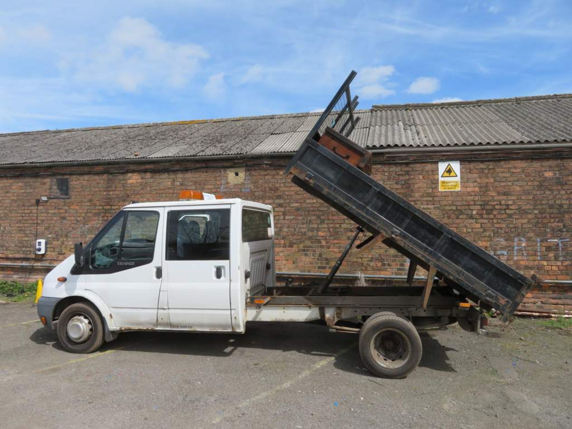 2009 Ford Transit T350L Double Cab Tipper - FX09 YCH - Image 15 of 22