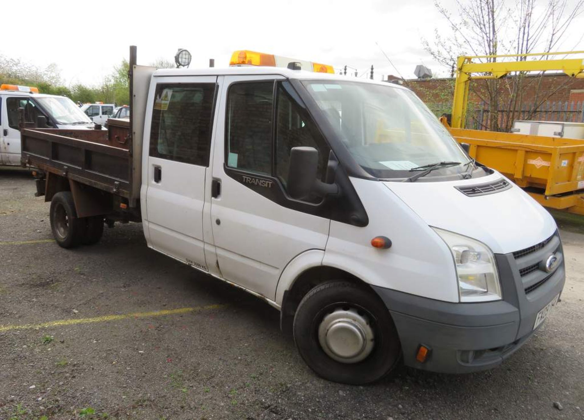 2009 Ford Transit T350L Double Cab Tipper - FX09 YFR - Image 7 of 24