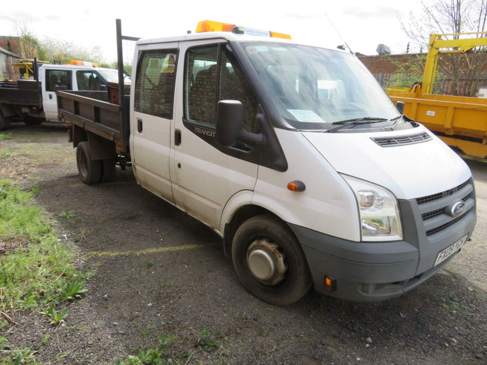 2009 Ford Transit T350L Double Cab Tipper - FX09 YCH - Image 6 of 22