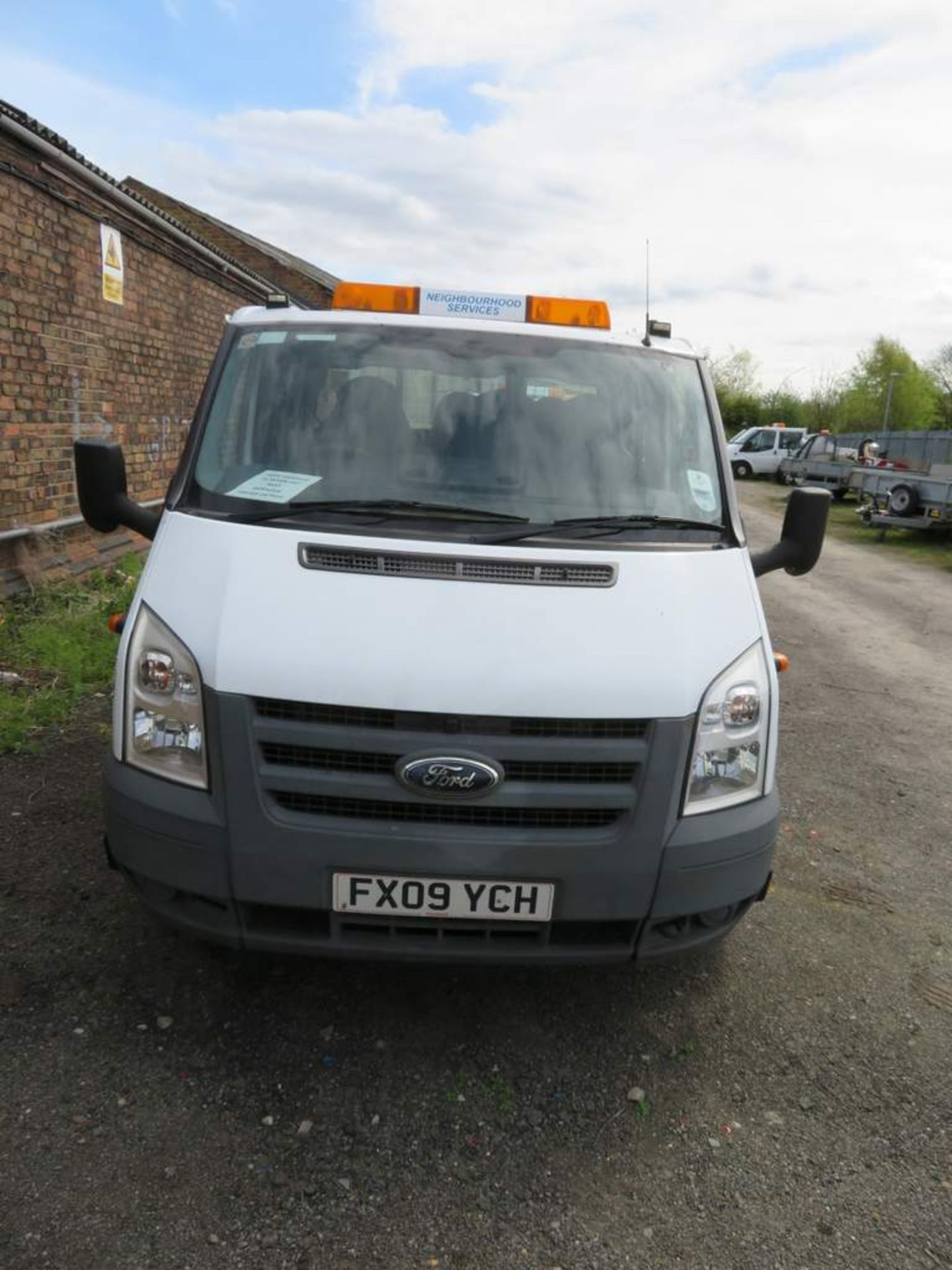 2009 Ford Transit T350L Double Cab Tipper - FX09 YCH - Image 7 of 22