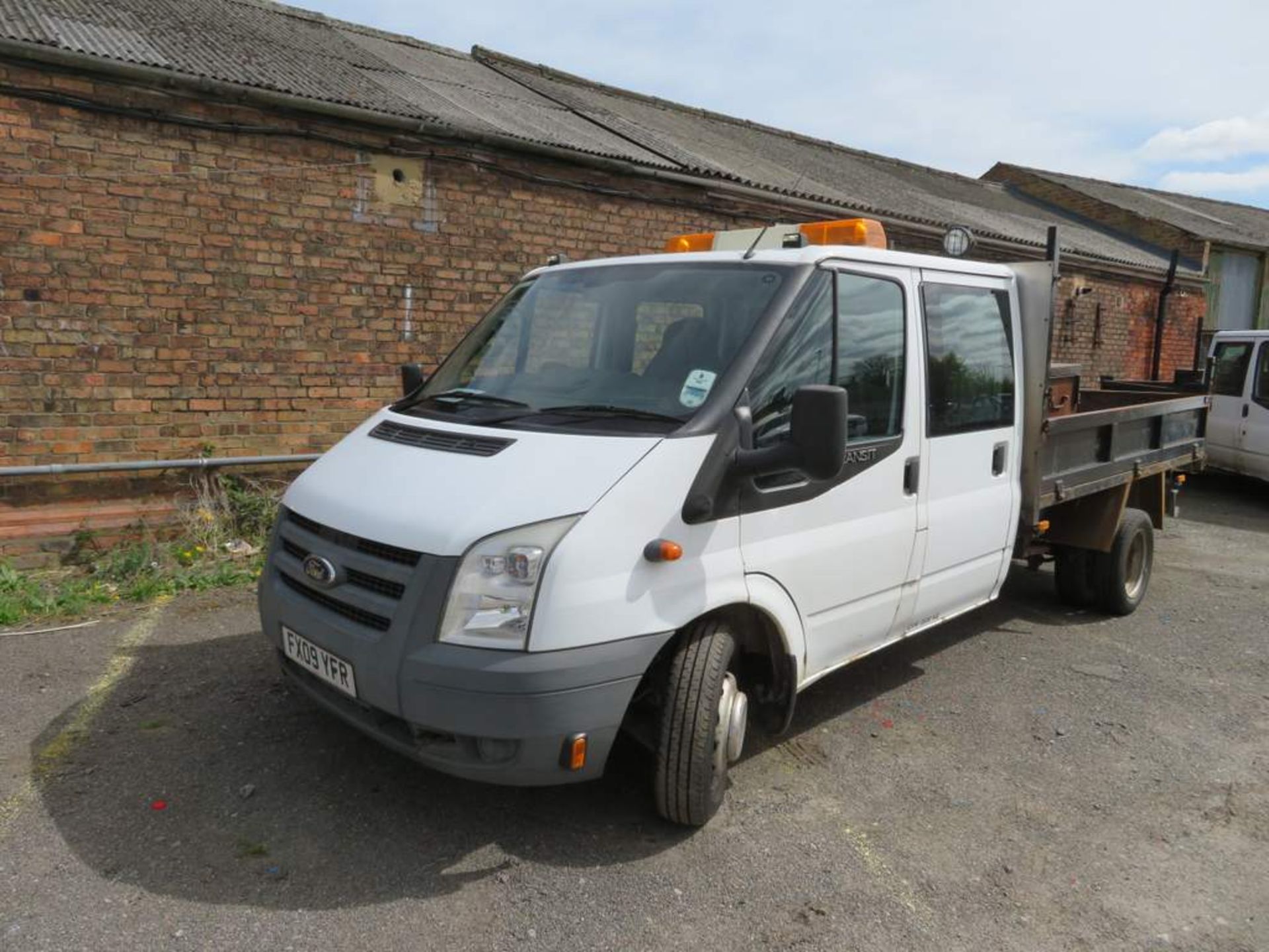 2009 Ford Transit T350L Double Cab Tipper - FX09 YFR