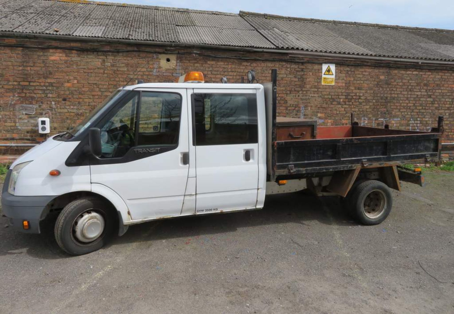 2009 Ford Transit T350L Double Cab Tipper - FX09 YFR - Image 2 of 24