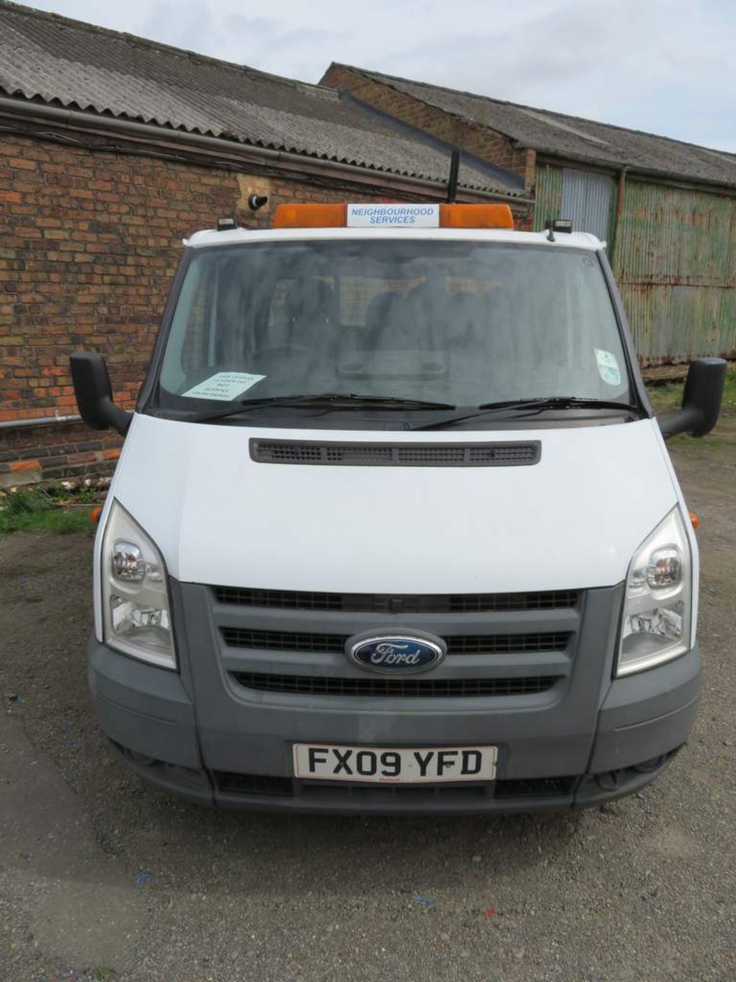 2009 Ford Transit T350L Double Cab Tipper - FX09 YFD - Image 7 of 21