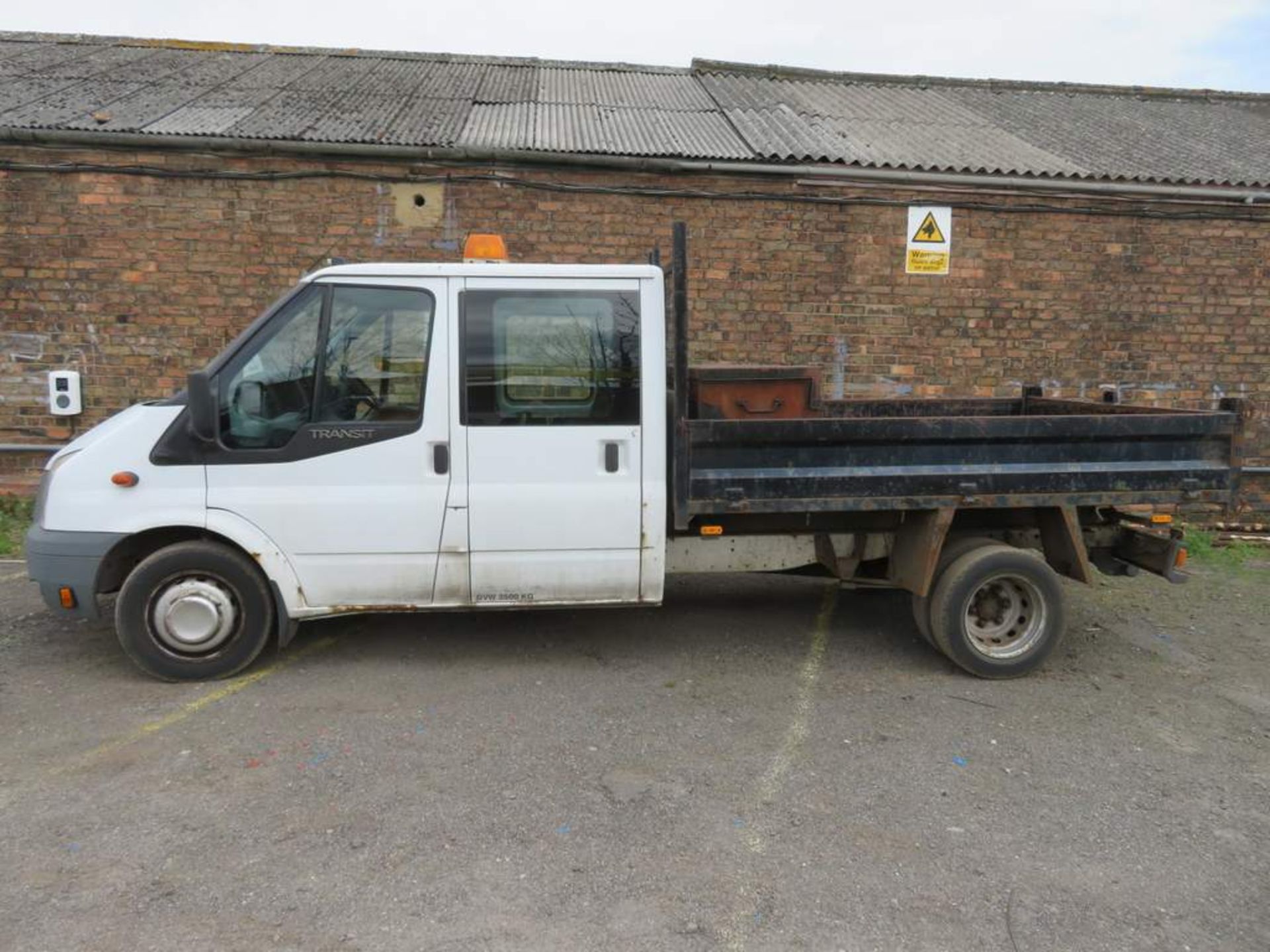 2009 Ford Transit T350L Double Cab Tipper - FX09 YCE - Image 2 of 22