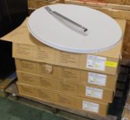 4x Triax TD88 satellite dish packs