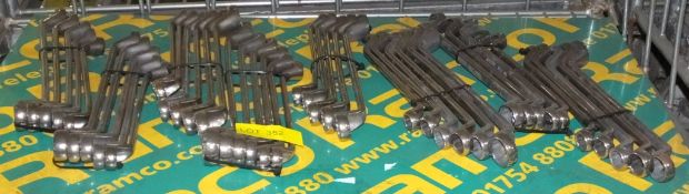 8 sets of Ring Spanners