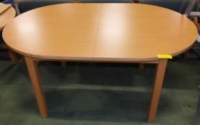 Large wooden table