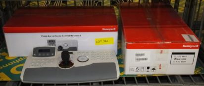 2x Honeywell HJC-5000 CCTV controller keyboards