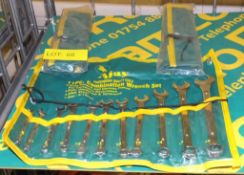3x Ajay 11pc Combination Wrench Sets