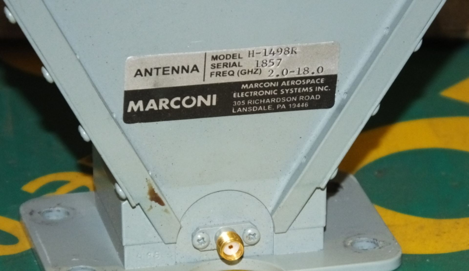 Marconi antenna H-1498R, Marconi antenna ALN-509B - Image 2 of 4