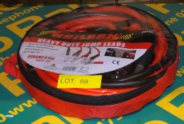 Neilsen heavy duty jump leads - 800 amp x 6M