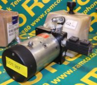 New Stone Tail Lift Motor Reservoir P/No 1793-AG 24V