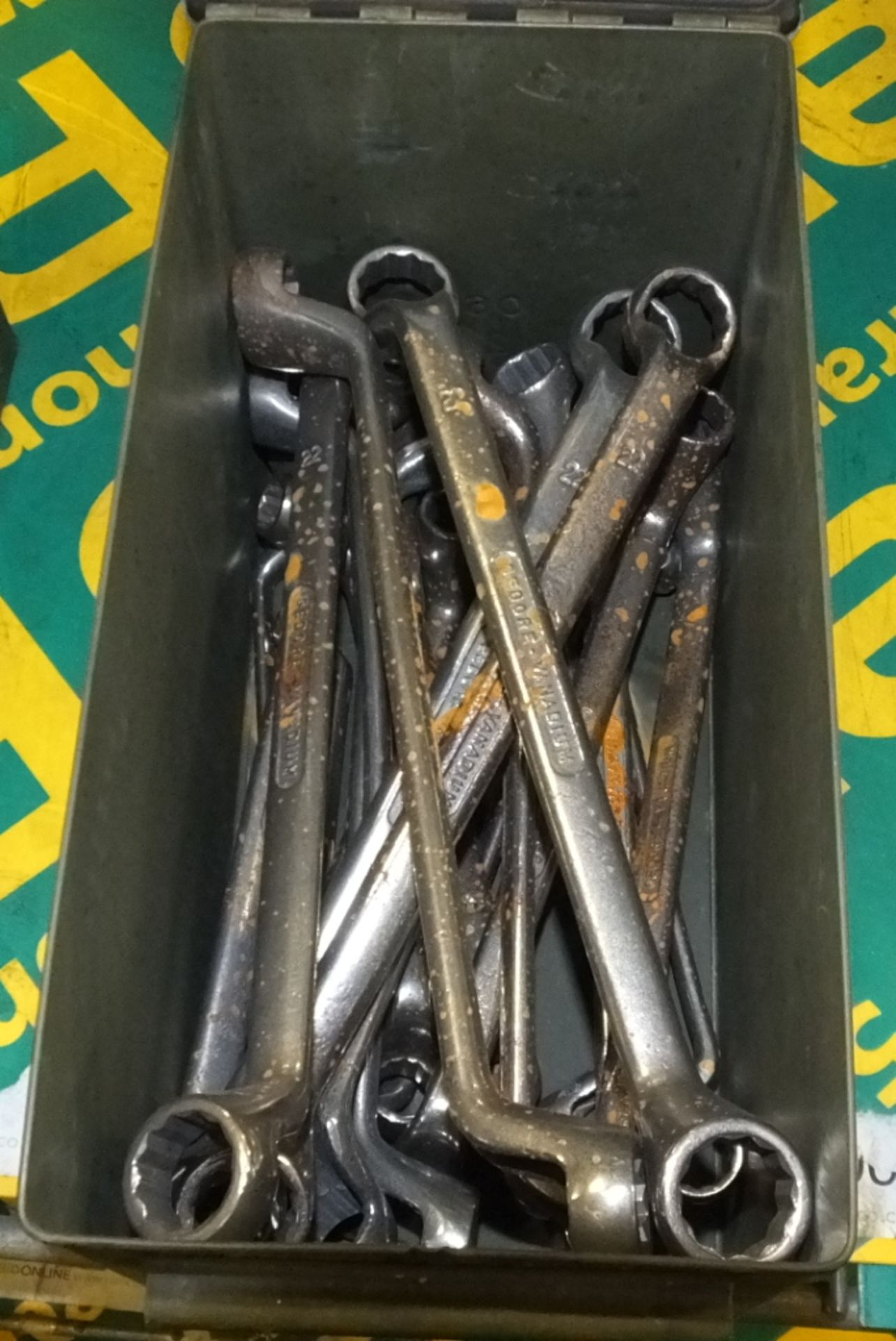 Ring spanners in Ex-MOD Ammo tin