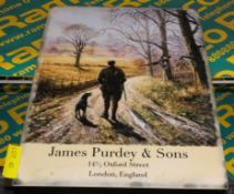 Tin Plate sign - James Purdey & Sons