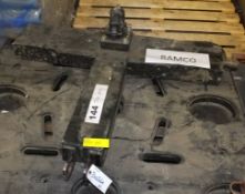 JCB Towing hitch attachment jig