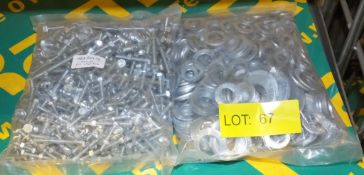 Hex bolts & washers