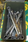 Ring spanners in Ex-MOD Ammo tin