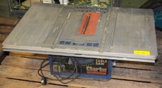 Clarke 10" Woodworking table saw