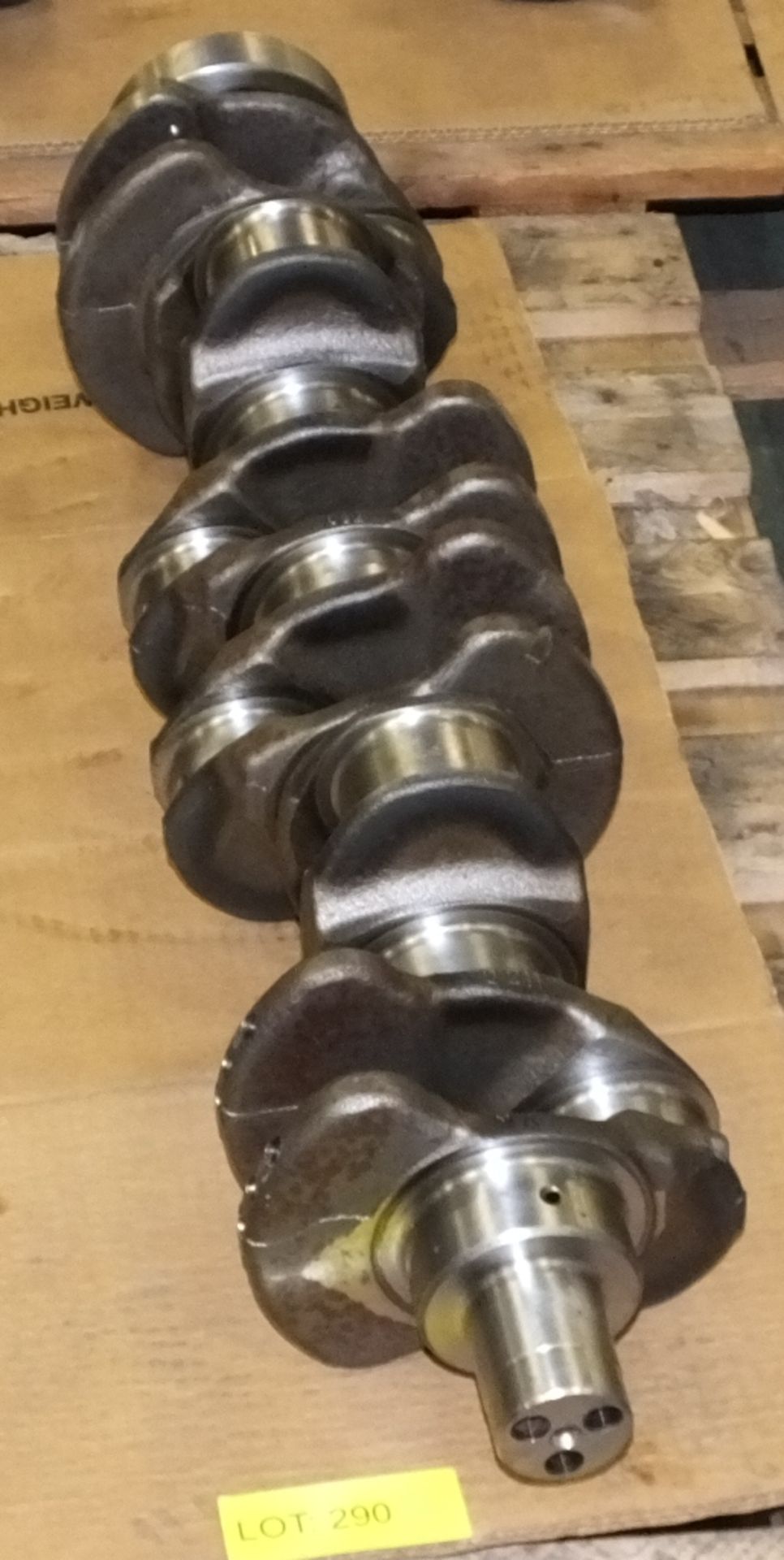 6 cylinder crankshaft for Perkins 6354 engine - Image 2 of 2