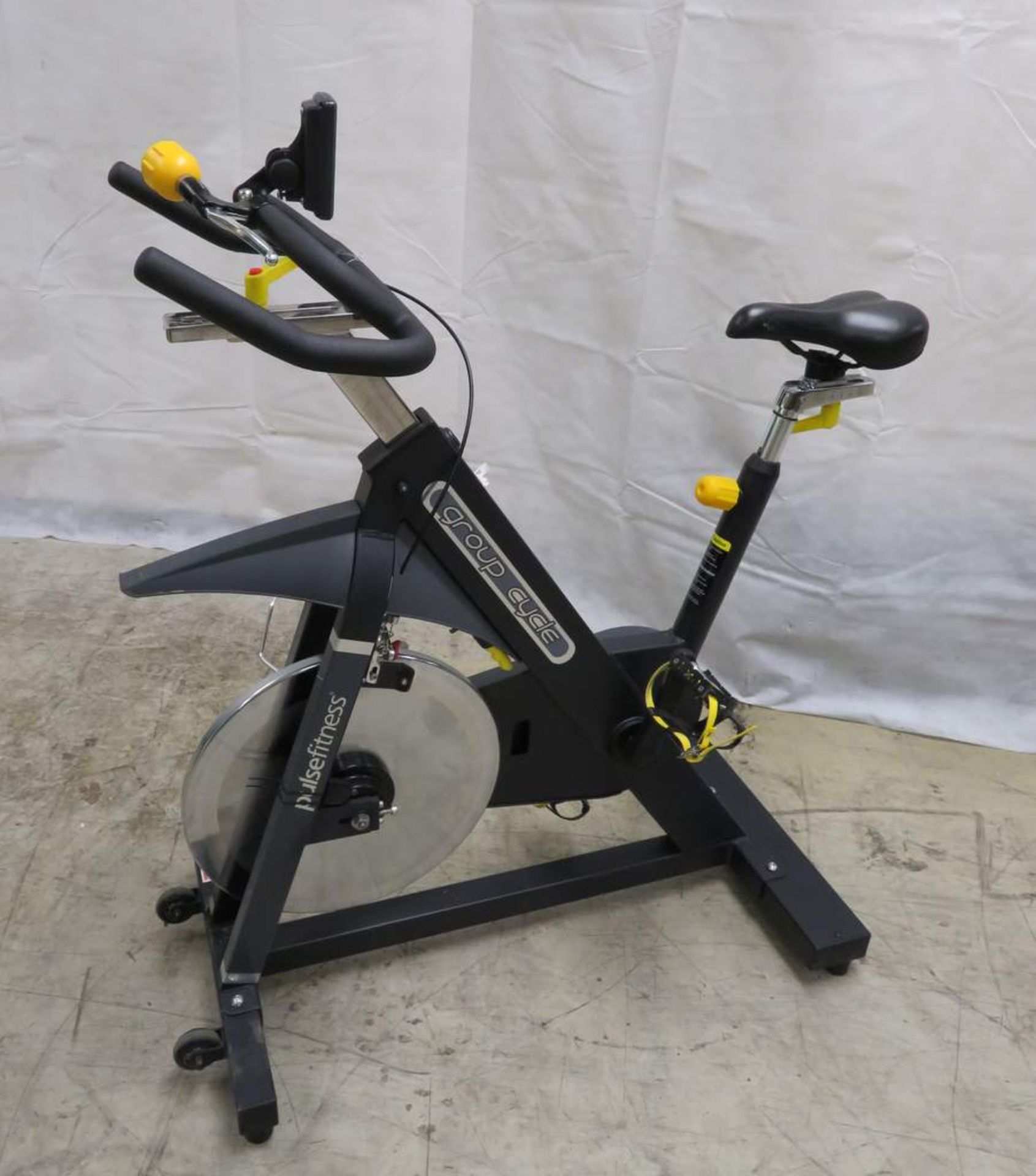 4x Pulse Fitness - Group Cycle spin bikes - Image 6 of 12