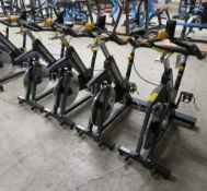 4x Pulse Fitness - Group Cycle spin bikes