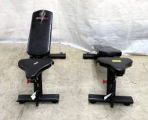 2x Body Max Adjustable Horizontal To Decline Bench