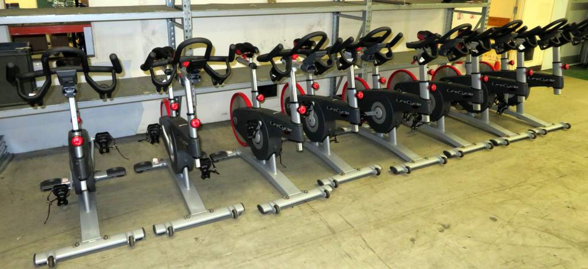 8x Life Fitness - Life Cycle GX spin bikes - Image 2 of 13