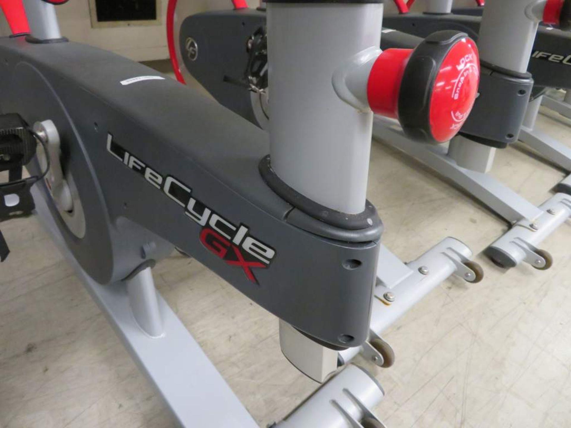 8x Life Fitness - Life Cycle GX spin bikes - Image 8 of 13