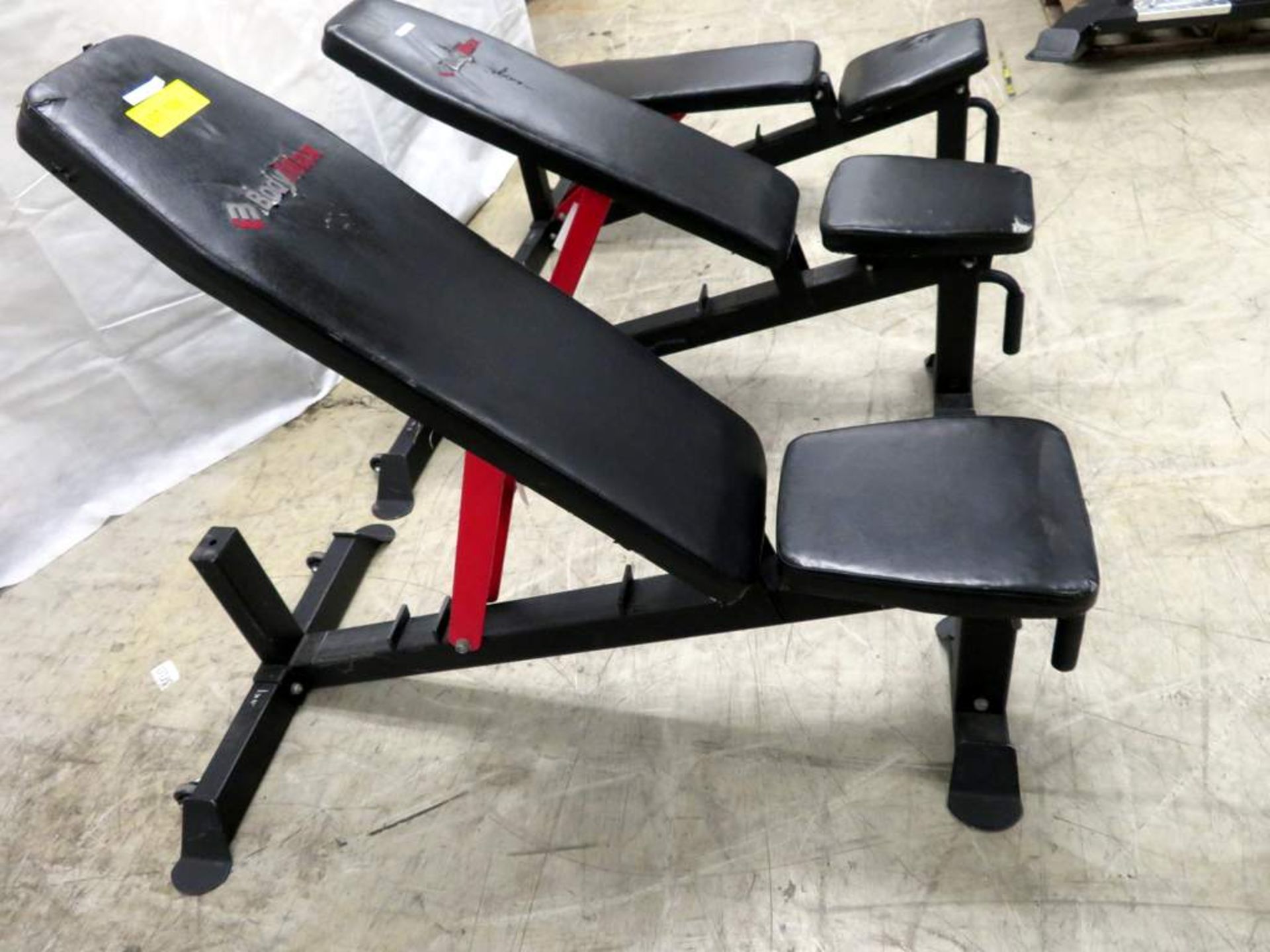 3x Body Max Adjustable Horizontal To Incline Bench - Image 5 of 7