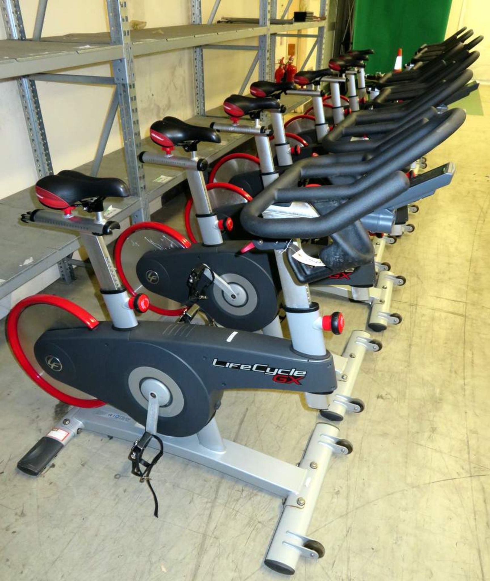 8x Life Fitness - Life Cycle GX spin bikes - Image 4 of 13