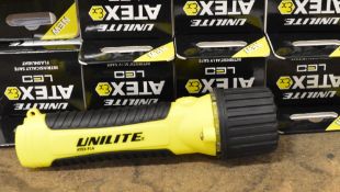 10x Unilite LED Flashlights.