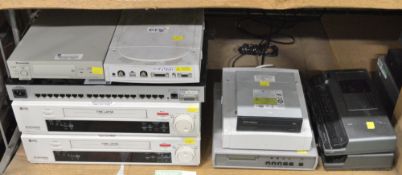 Video Recorders. Sanyo Cassette Recorders.