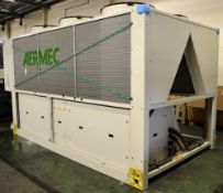 Aermec Chiller NRL1500X - Approx 4.3m long x 2.2m wide x 2.5m high.