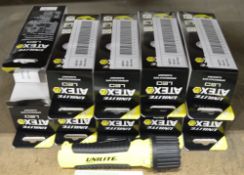 10x Unilite LED Flashlights.