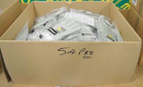 54x Pairs Polyco Gloves Size 9.