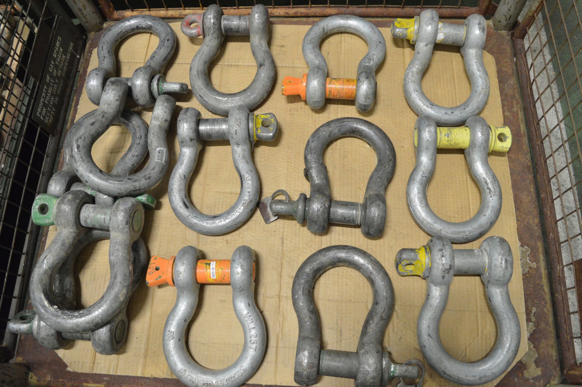 14x Assorted Shackles. - Image 2 of 2