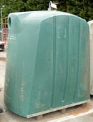 Green Glass Recycling Bin.