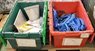 Extension Cables, Ducting Fittings, Carry Cases.