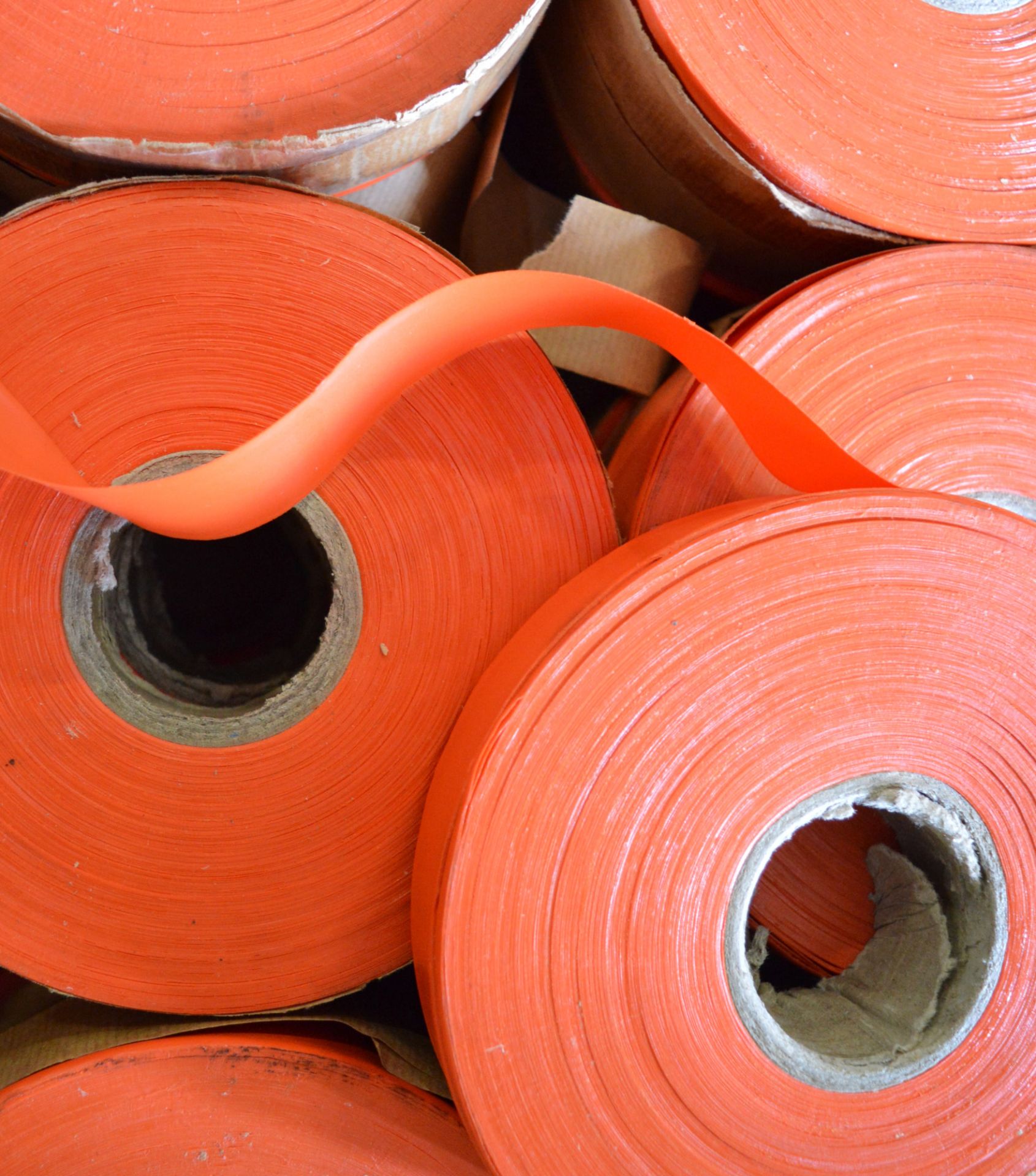 145x Rolls Orange Tape. - Image 3 of 3