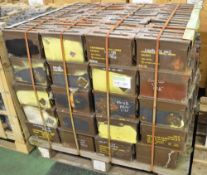 240x Small Arms Cartridge Boxes 270mm x 170mm x 75mm.