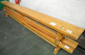 Wooden Benches - Sports.