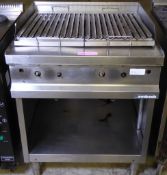 Ambach Gas Chargrill 68 x 76 x 92cm (WxDxH) - Please note that the knobs are missing